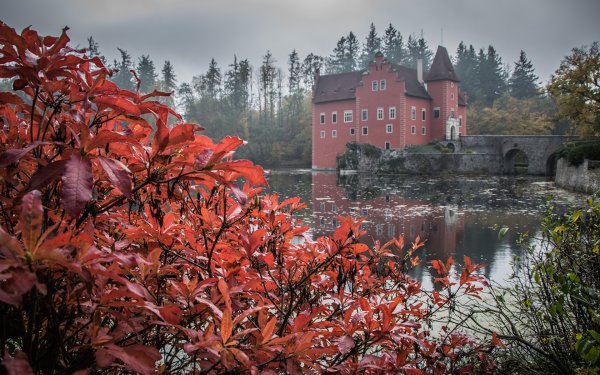 Замок в лесу Чехия
