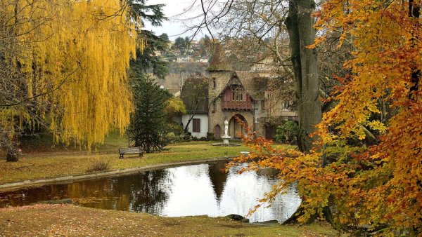 Деревеньки Германии осенью