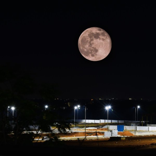 Суперлуние Казань 2021