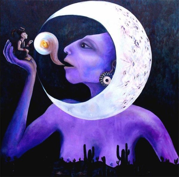 Луна и мама астрология