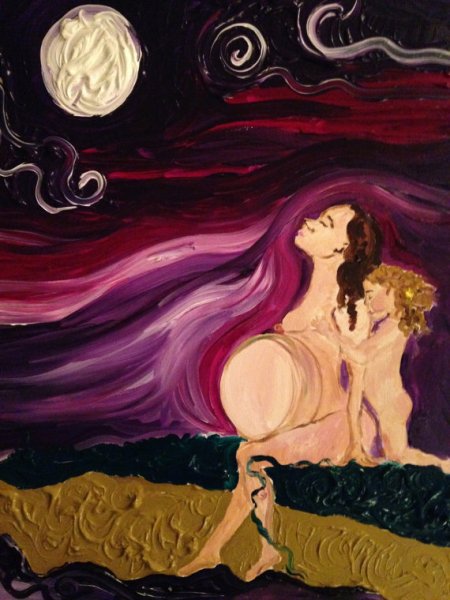 Вселенная беременность арт