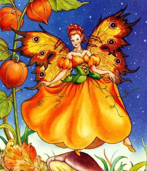 Фея осени для детей