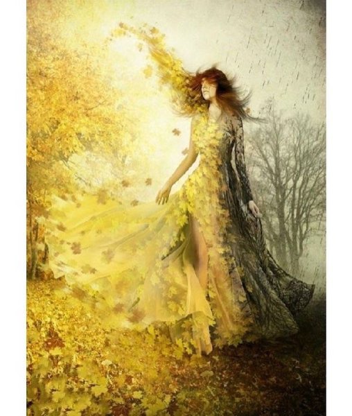Фея осени картины