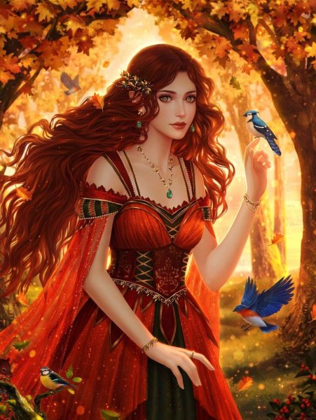 Сказочная девушка