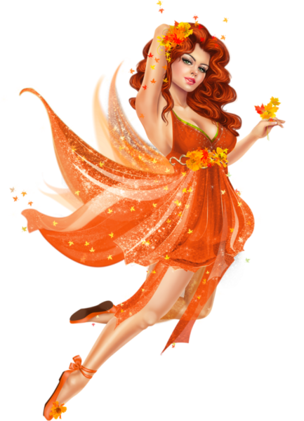 Осенняя Фея девушка