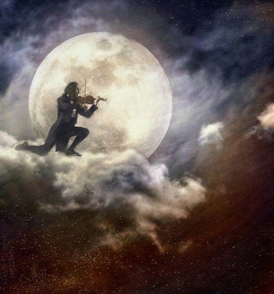 Скрипач в ночи