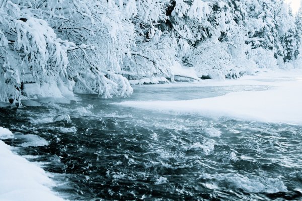 Зима вода