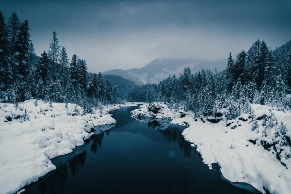 Зимняя река