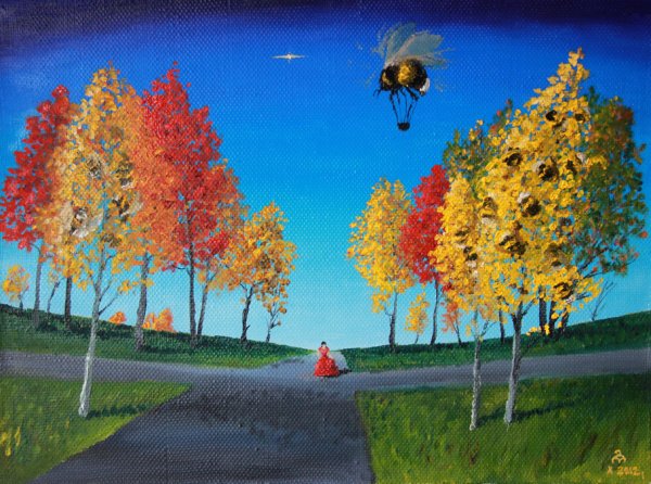 Картины осени для сравнения фотографий