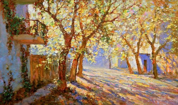 Юрий Обуховский Солнечная сюита пейзаж