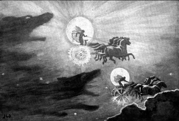 Соль и мани Скандинавская мифология