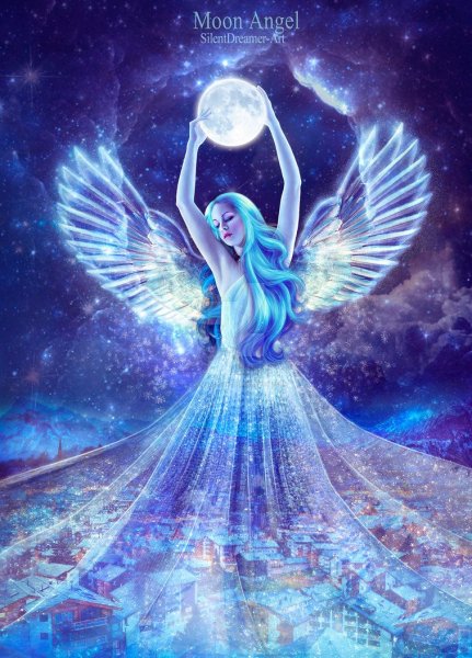 Богиня с крыльями