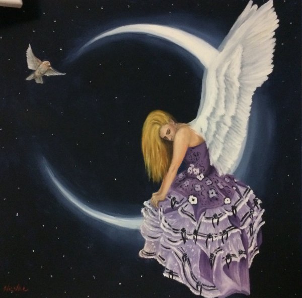 Ангел на полумесяце