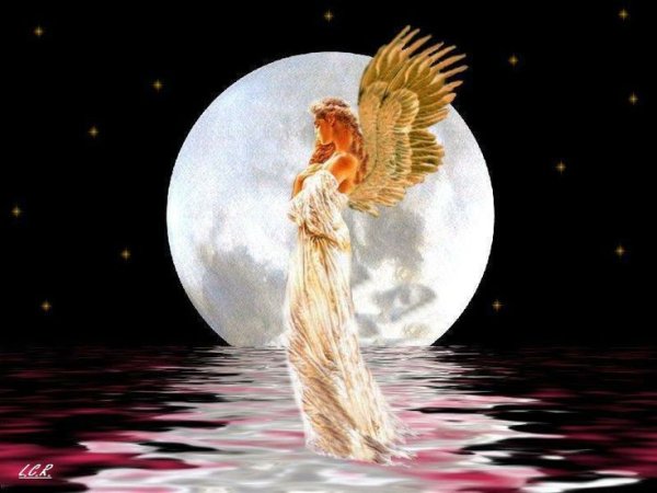 Ангел на Луне