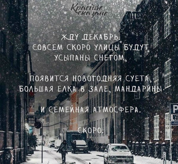 Зимние цитаты