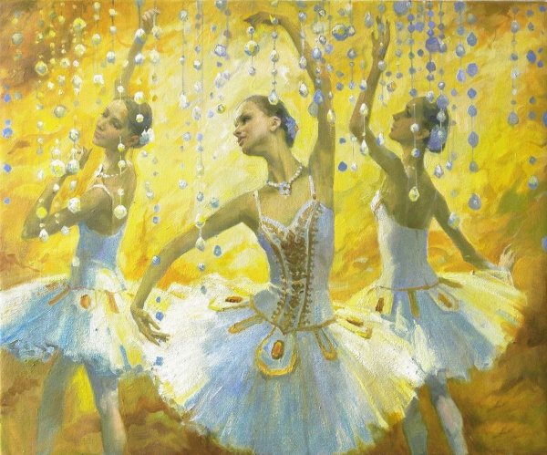 Анастасия Вострецова художник картины балет
