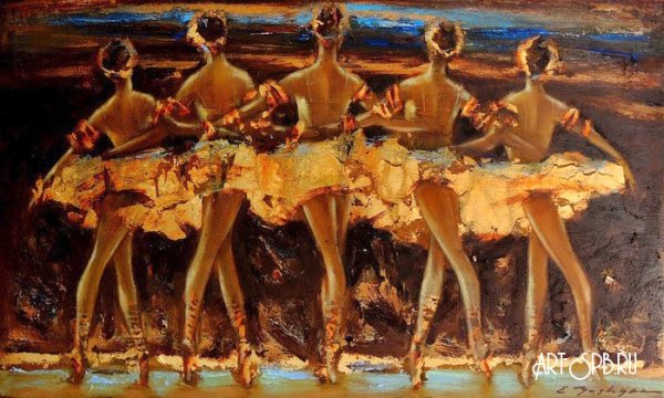 Картина танец маленьких лебедей