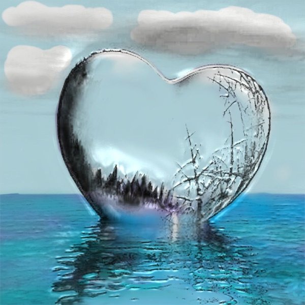 Прекрасная Луна сердце