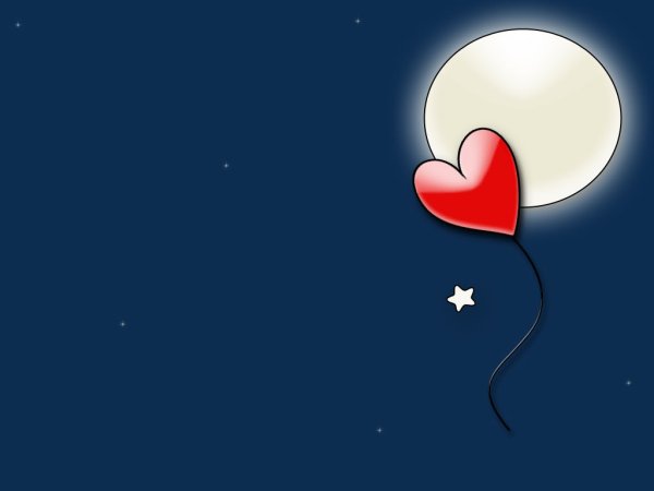 Доброй ночи с сердечками