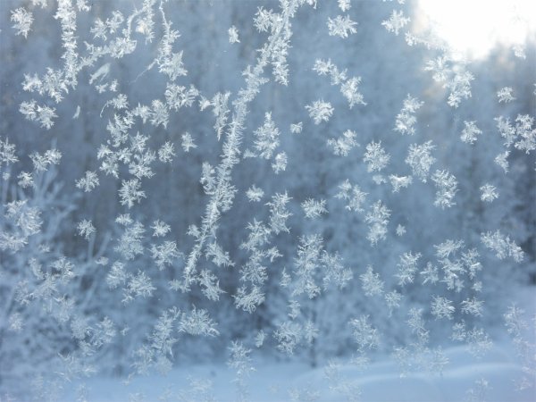 Снежинки кружатся