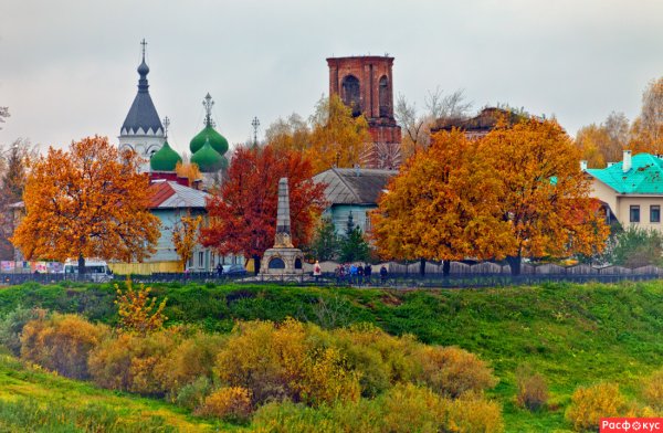 Вологодская область осень храмы