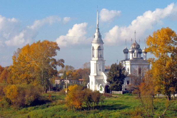 Осенняя Вологда монастырь