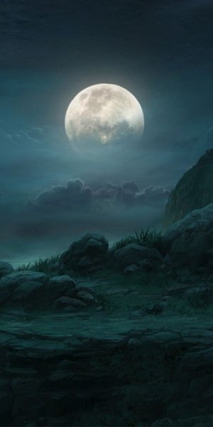 Лунный пейзаж