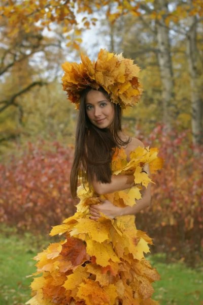 Осенний наряд для девушки