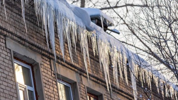 Опасность сосулек