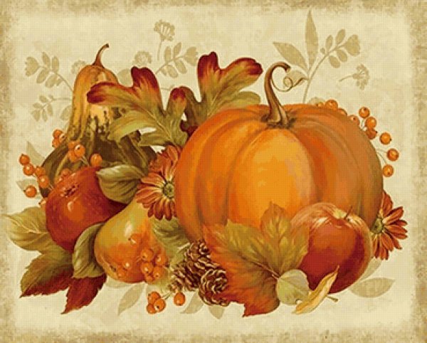 Тыквы для декупажа