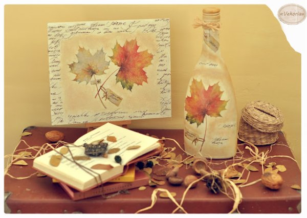Декупаж осень