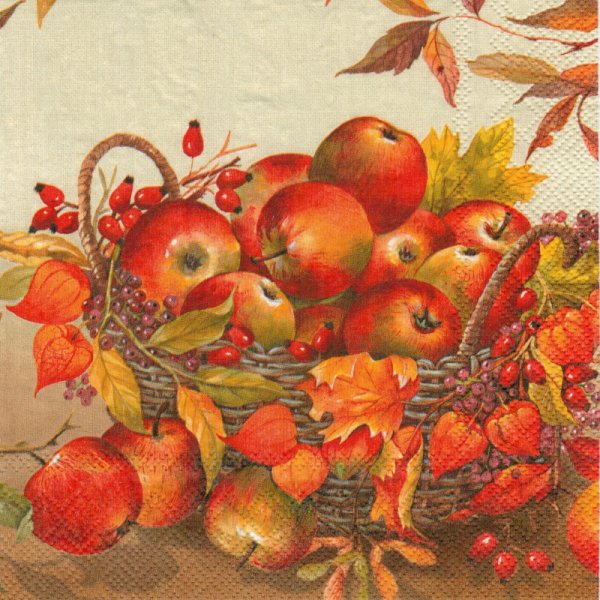 Салфетки для декупажа яблоки