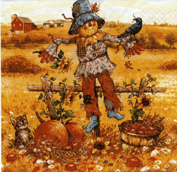 Осенний огород