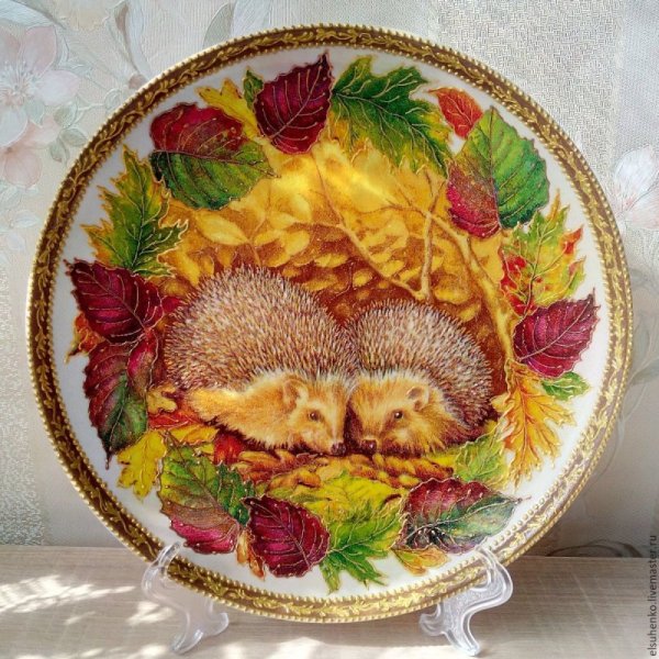 Декупаж осень