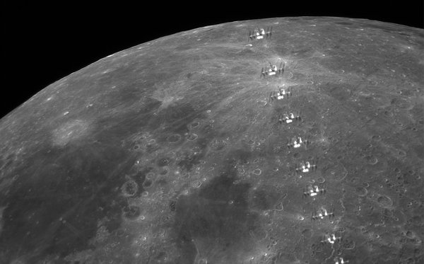 Телескоп Алькор снимки Луны