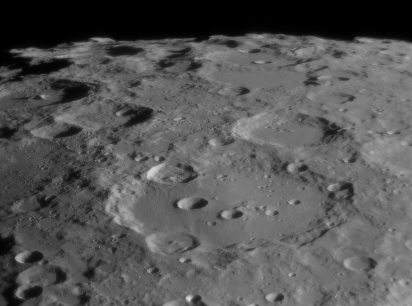 Снимки Луны с телескопа