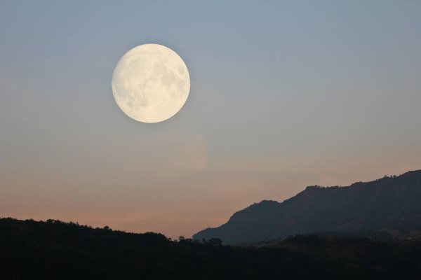 Луна по утрам