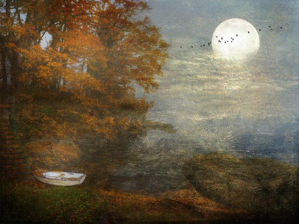 Полнолуние осень