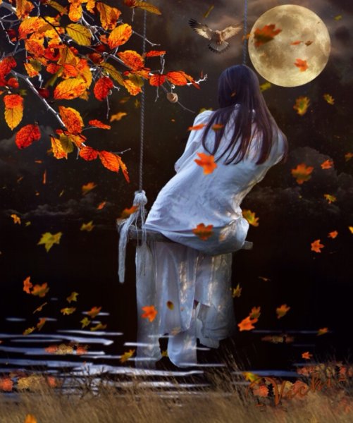 Полнолуние осень