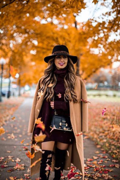 Стильная осенняя фотосессия
