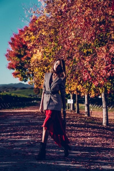 Осенний плед