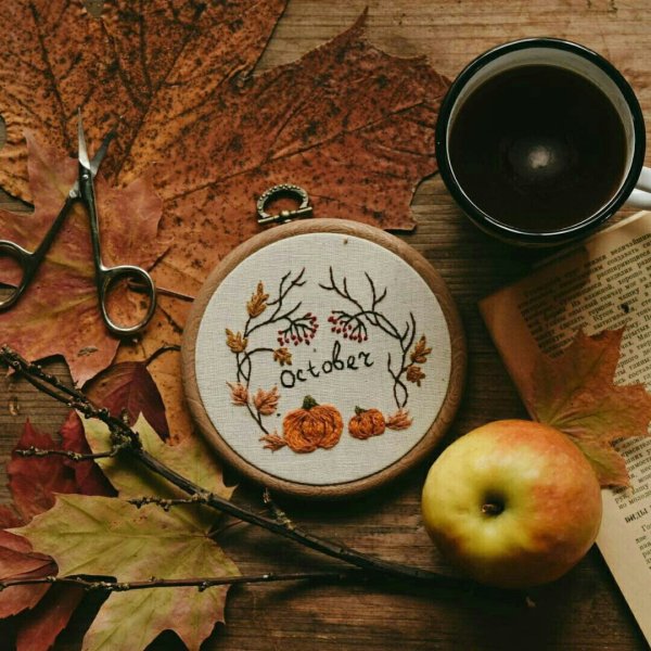 Женский образ на осень