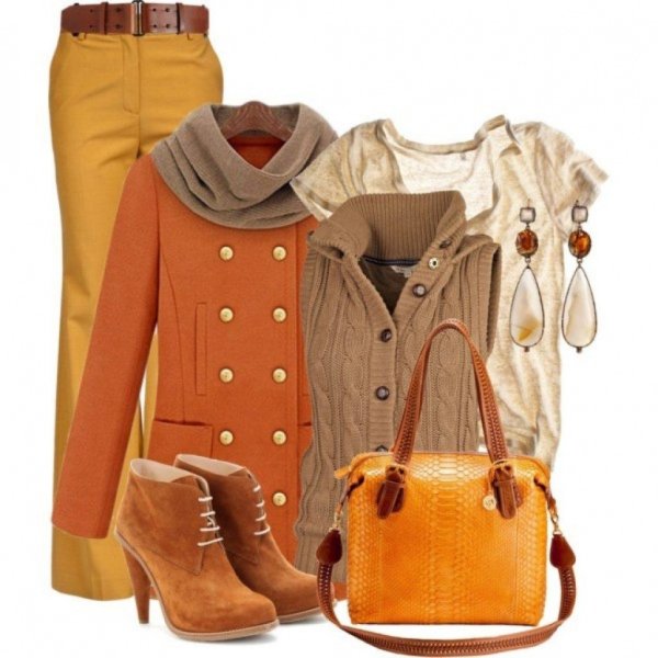 Осенняя фотосессия девушки