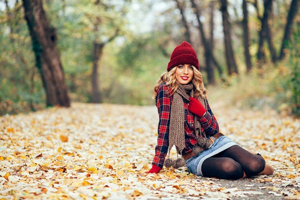 Фотосессия в осеннем стиле