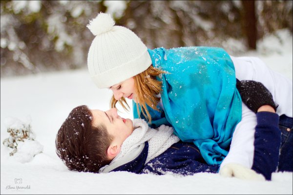 Влюбленность зима