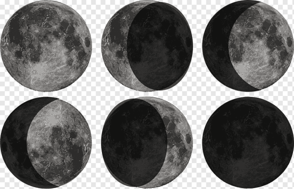 Фазы Луны вектор