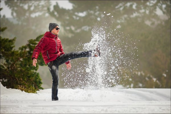 Снег радость