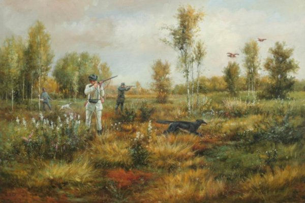 Охота в живописи