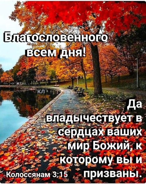 Осеннее благословение