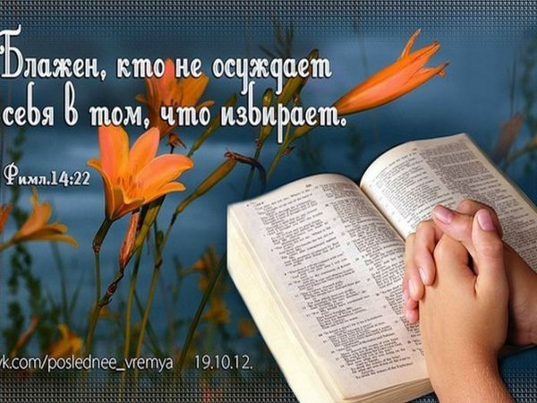Стихи из Библии в картинках